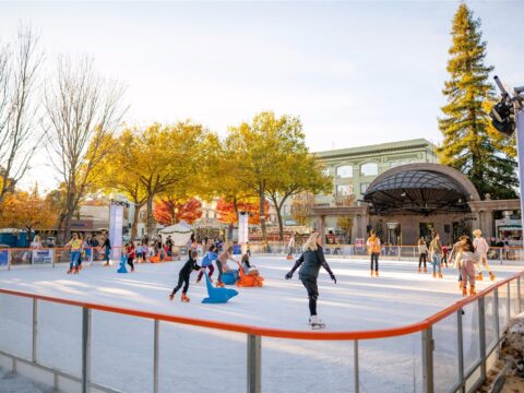 Chico Ice Rink in the Plaza